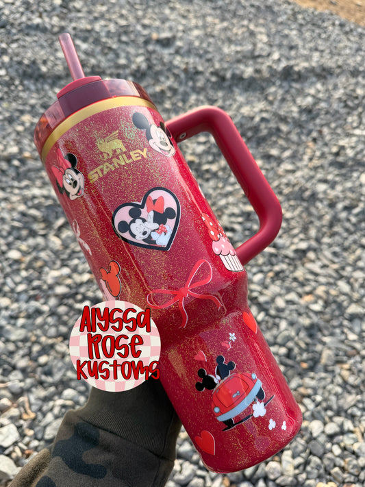 Disney Vday Stanley 40oz