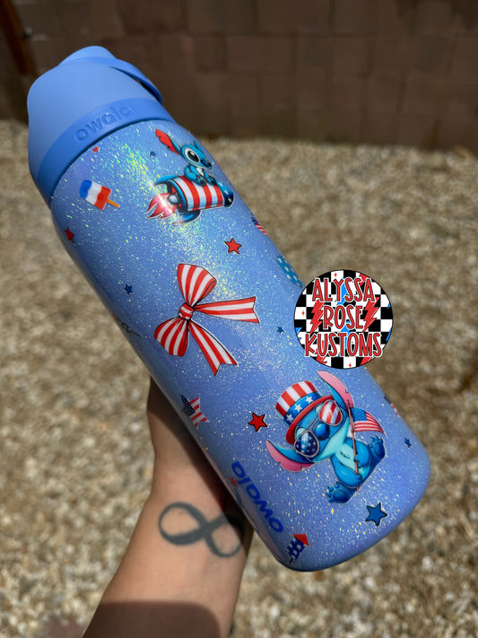 “Firecracker Stitch” Owala 32oz