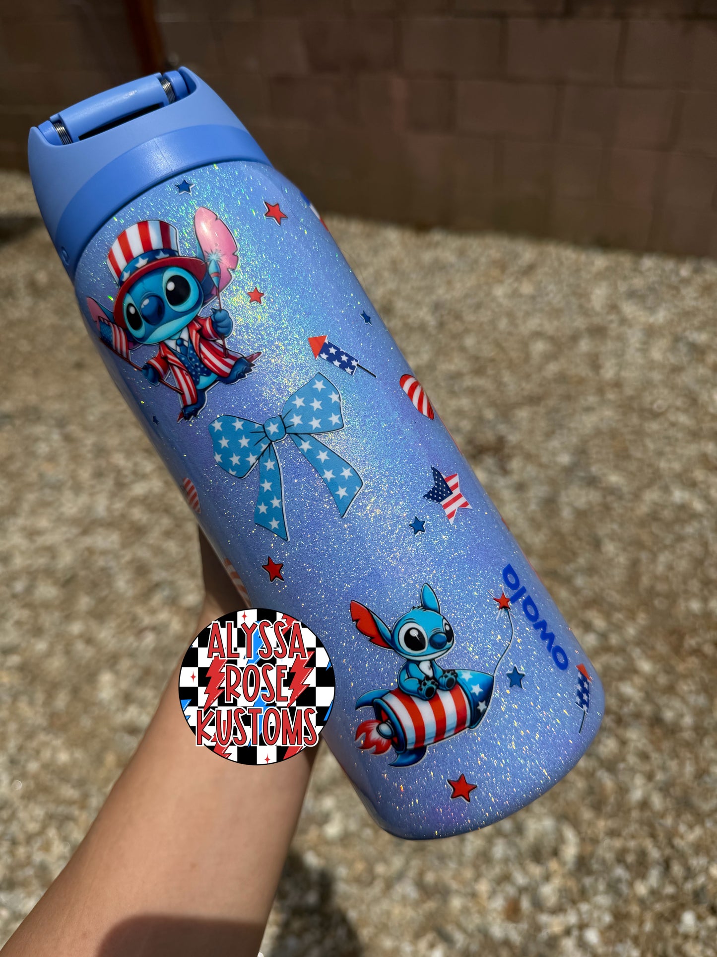 “Firecracker Stitch” Owala 32oz