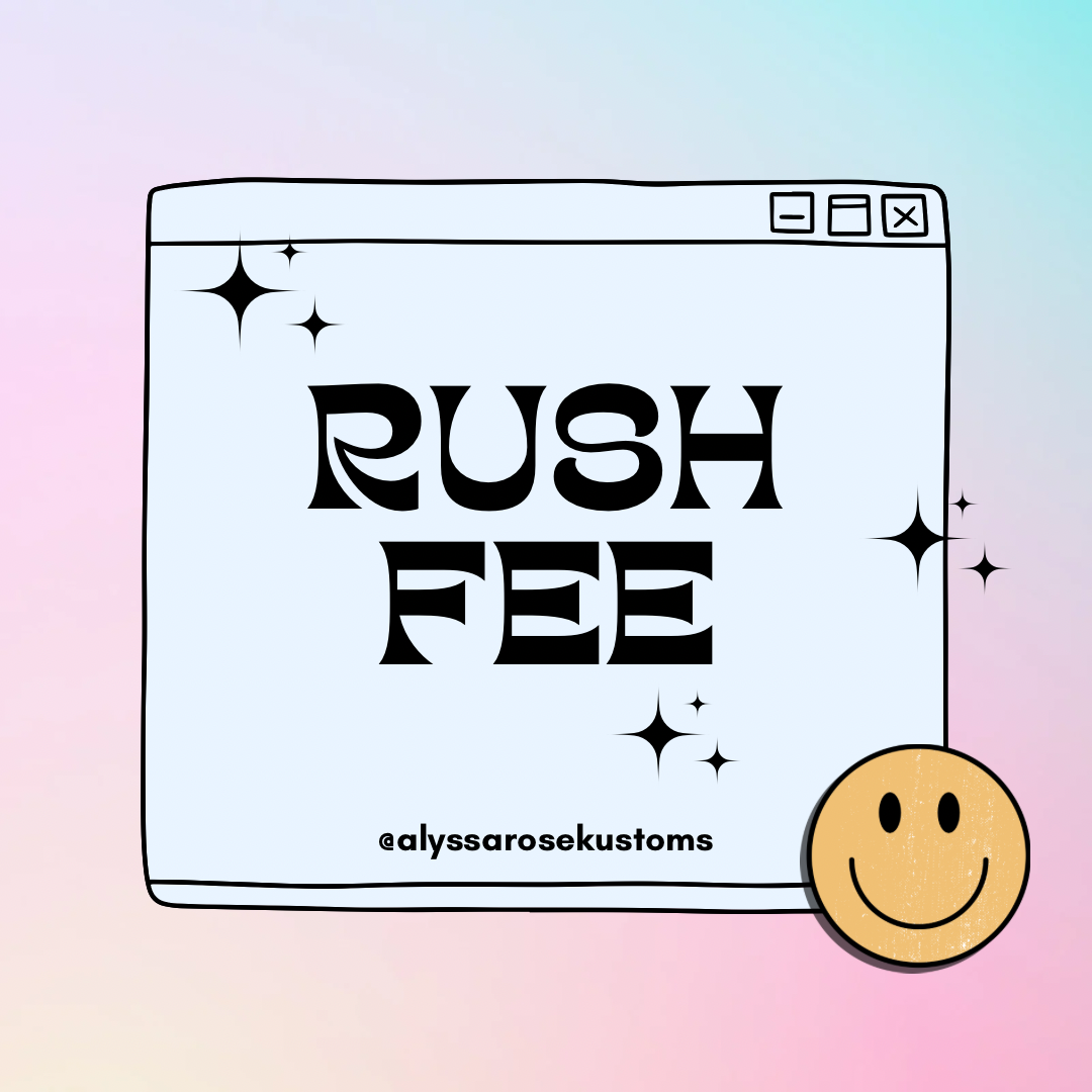 RUSH FEE