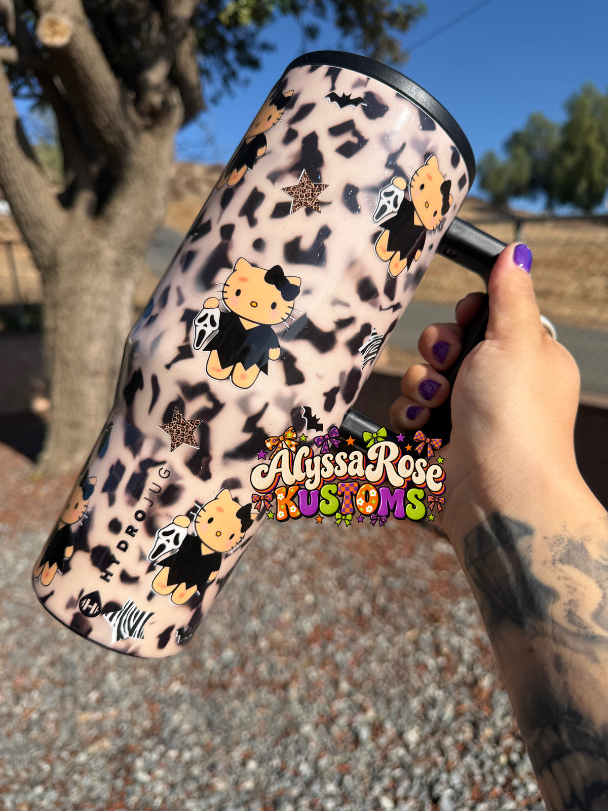 Ghostface kitty (this cup will not be available as it’s limited edition) design ONLY